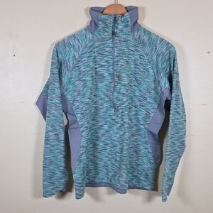 Columbia Women's 1/4 zip Pullover XL Gray